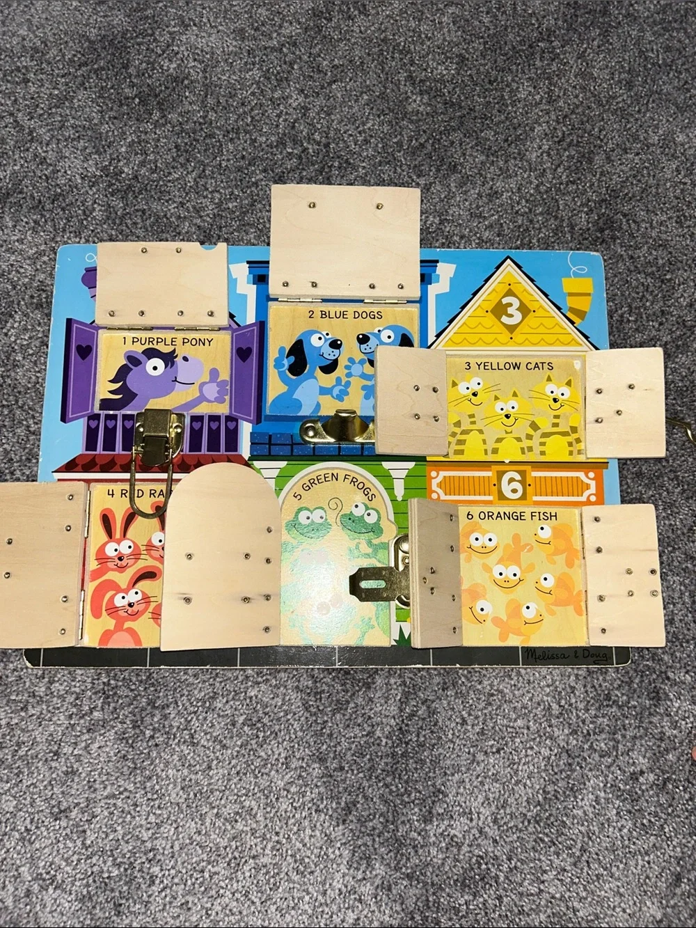 Melissa & Doug Latches Board